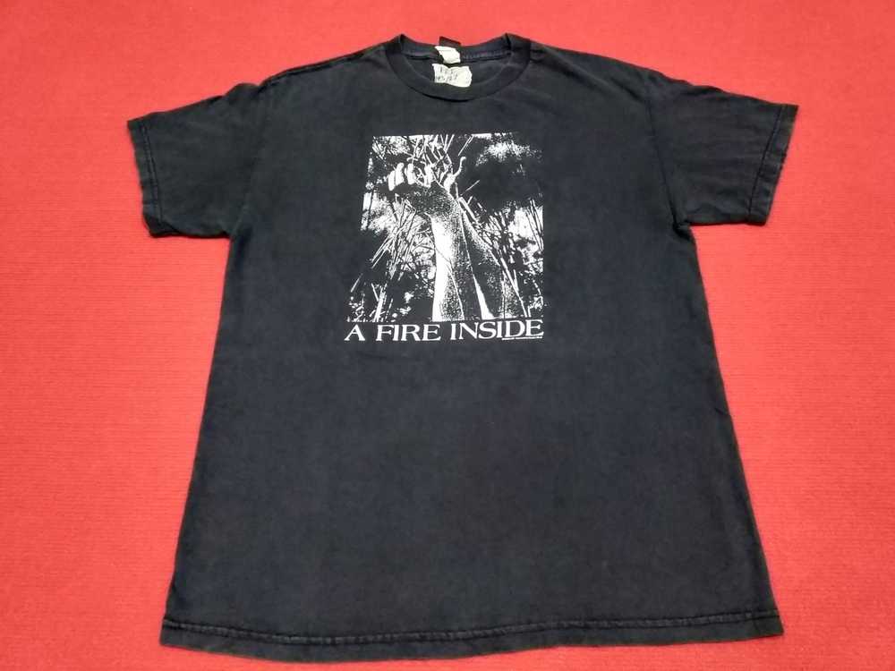 Band Tees × Vintage Vintage AFI band a fire insid… - image 3