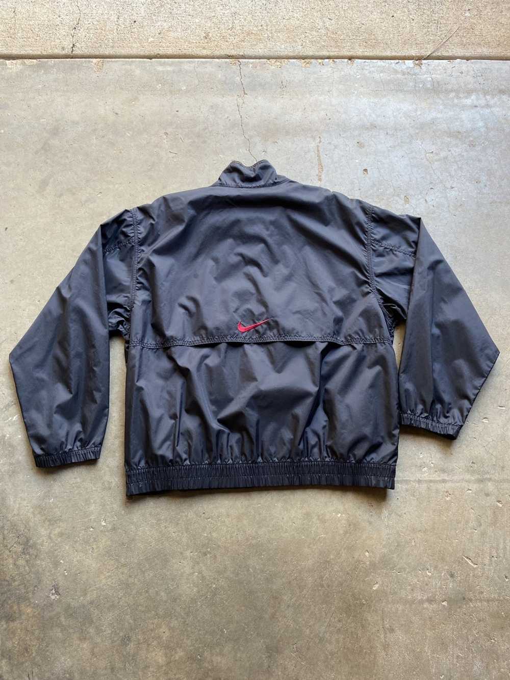 Nike × Vintage Black Nike windbreaker - image 6