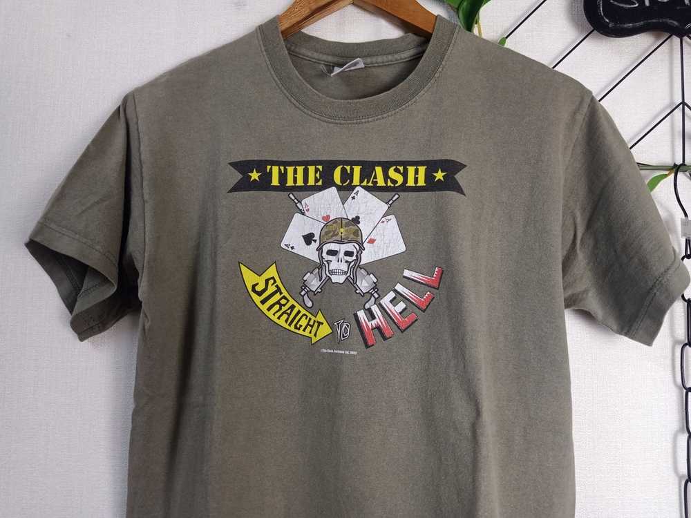 Band Tees × Vintage Vintage The Clash band tee sh… - image 2