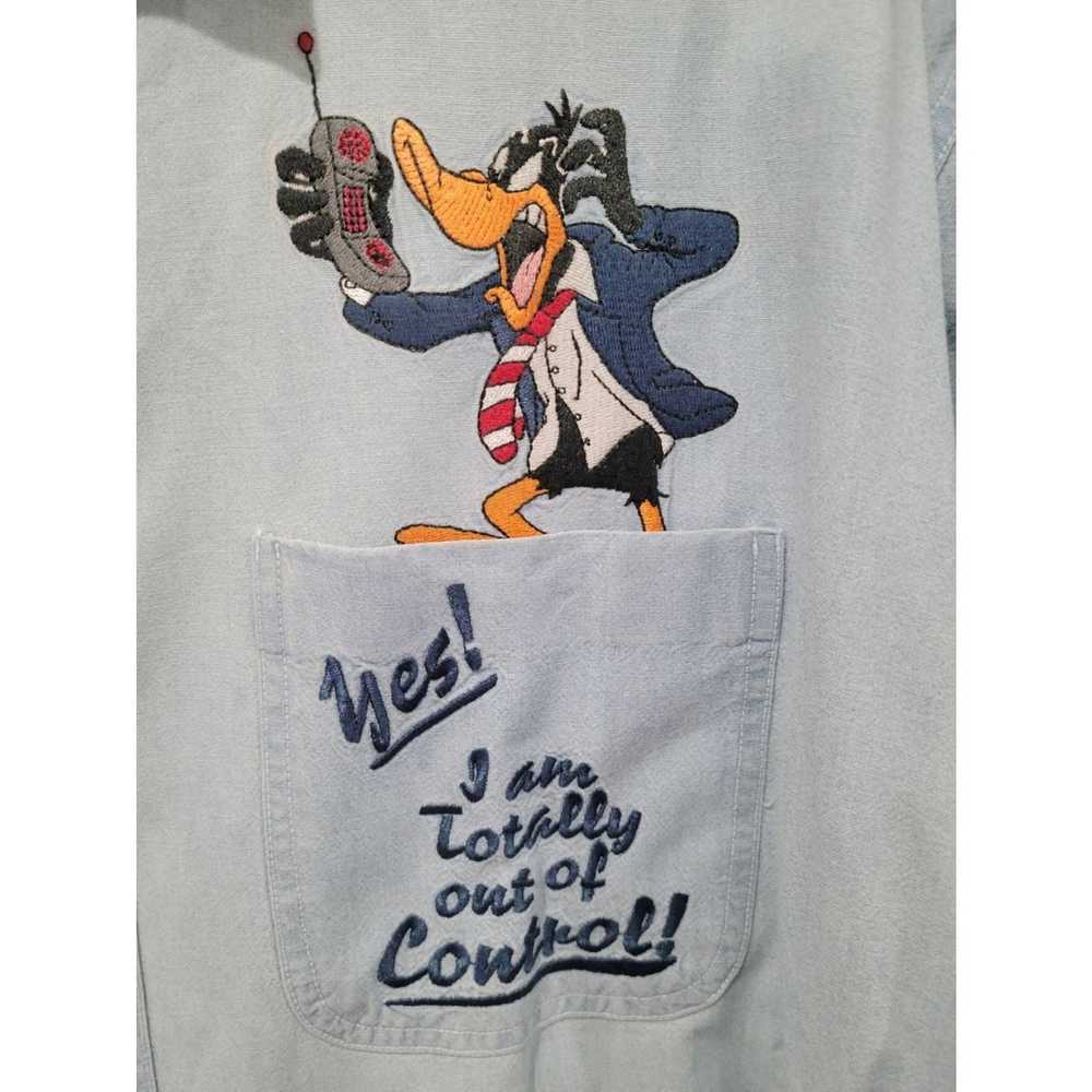 Warner Bros VTG Warner Bros. 1995 Daffy Duck Butt… - image 3