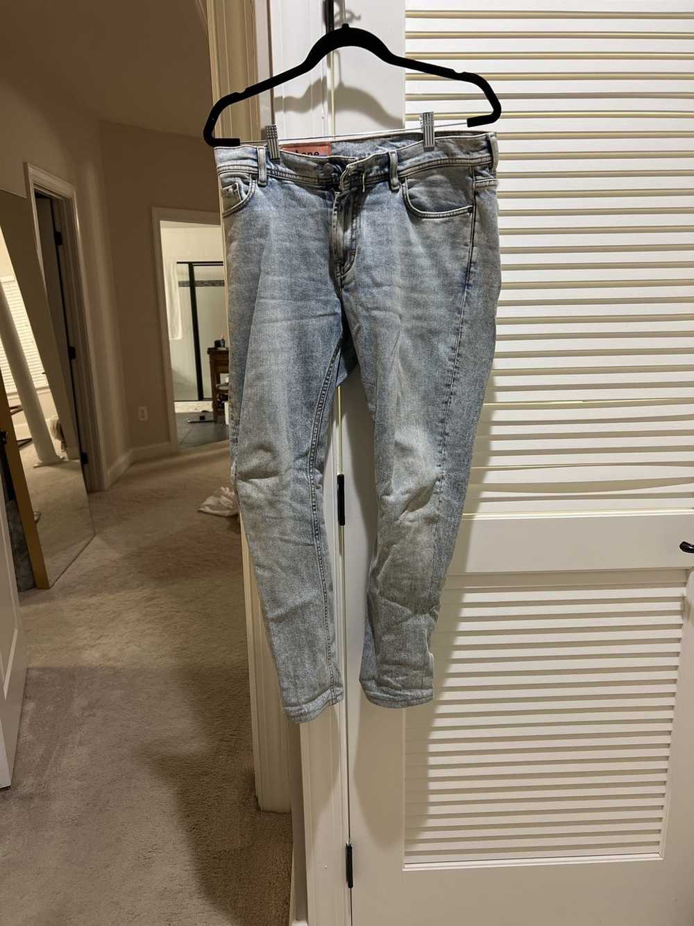 Acne Studios Washed Blue Bla Konst River Jeans - image 1