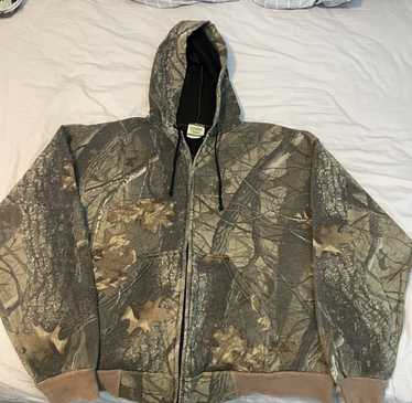 Vintage Ozark Trail 2024 X Realtree Advantage Camo Full-Zip Hoodie