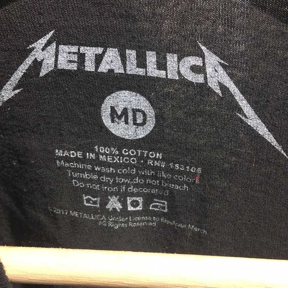 Metallica Vintage Metallica T Shirt Medium - image 3