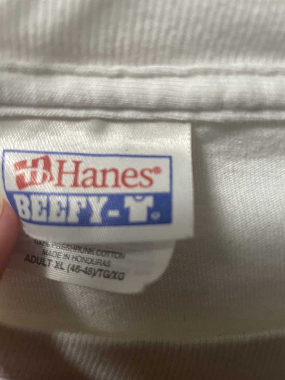 Hanes × Vintage Vintage 1999 Hanes Beefy Graphic … - image 3