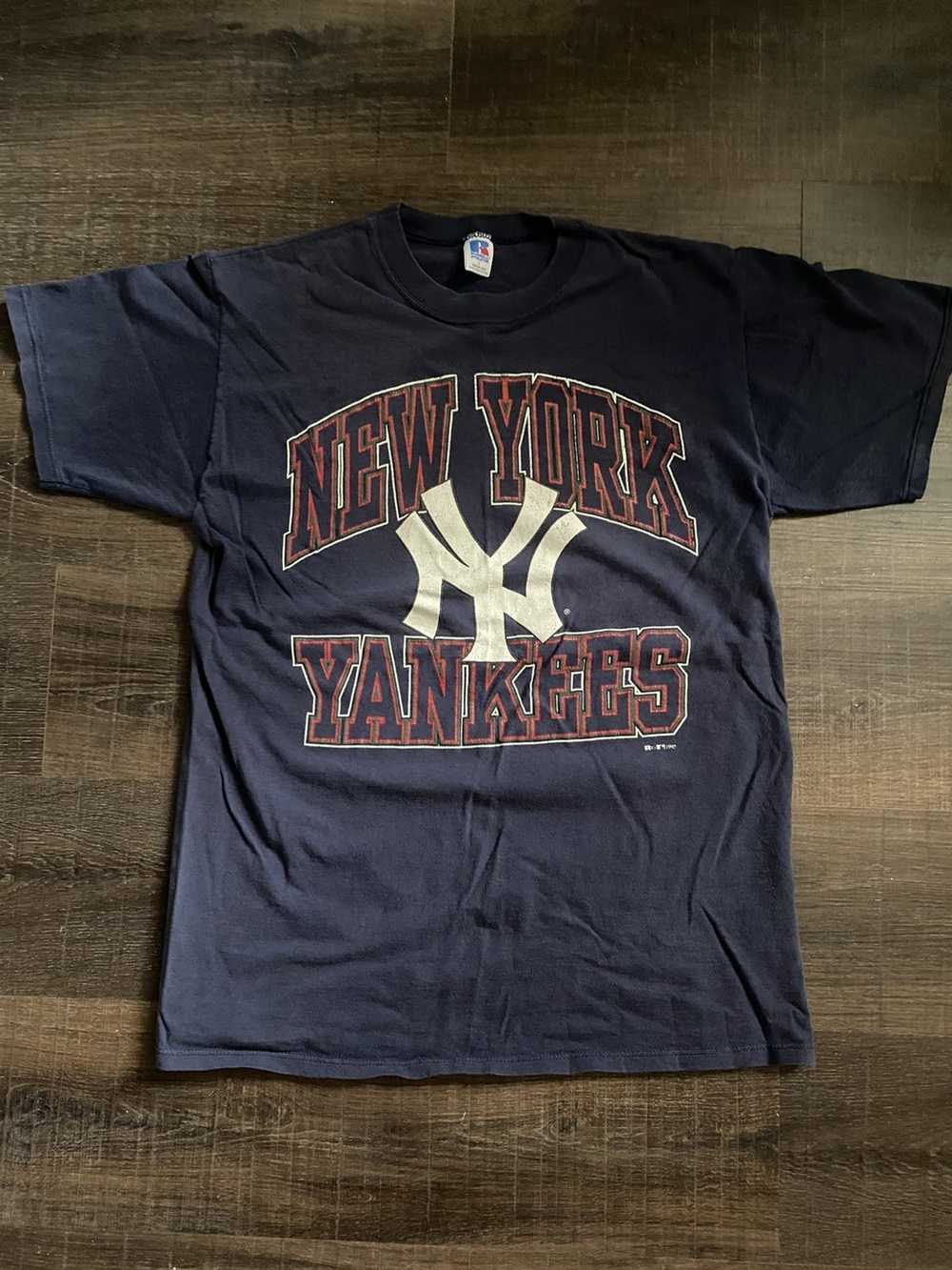 MLB × New York Yankees Vintage 90s Russell New Yo… - image 1