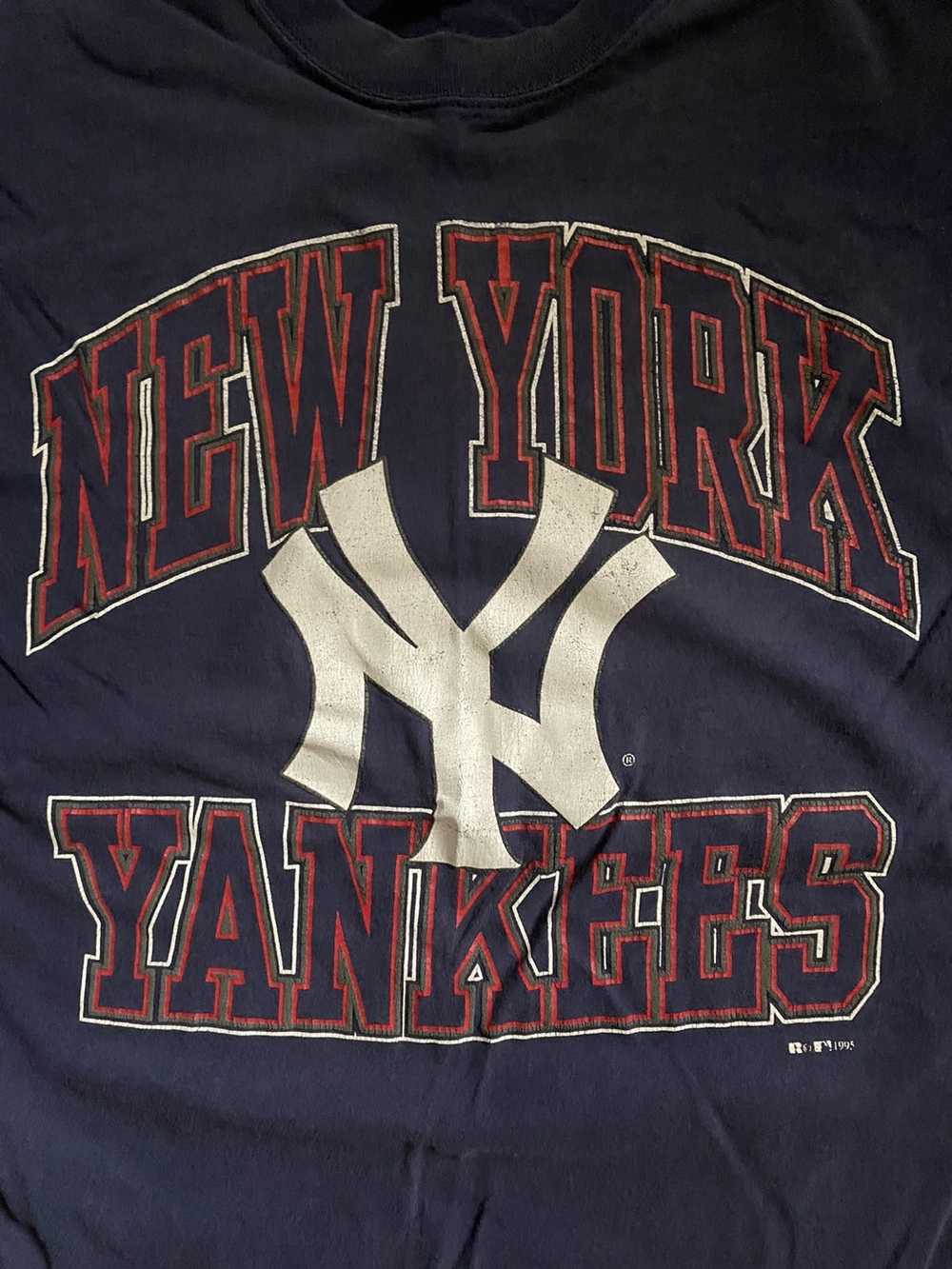 MLB × New York Yankees Vintage 90s Russell New Yo… - image 3