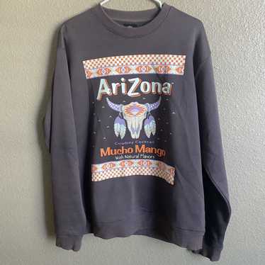 AriZona Vintage Arizona Mucho Mango Sweatshirt Cr… - image 1