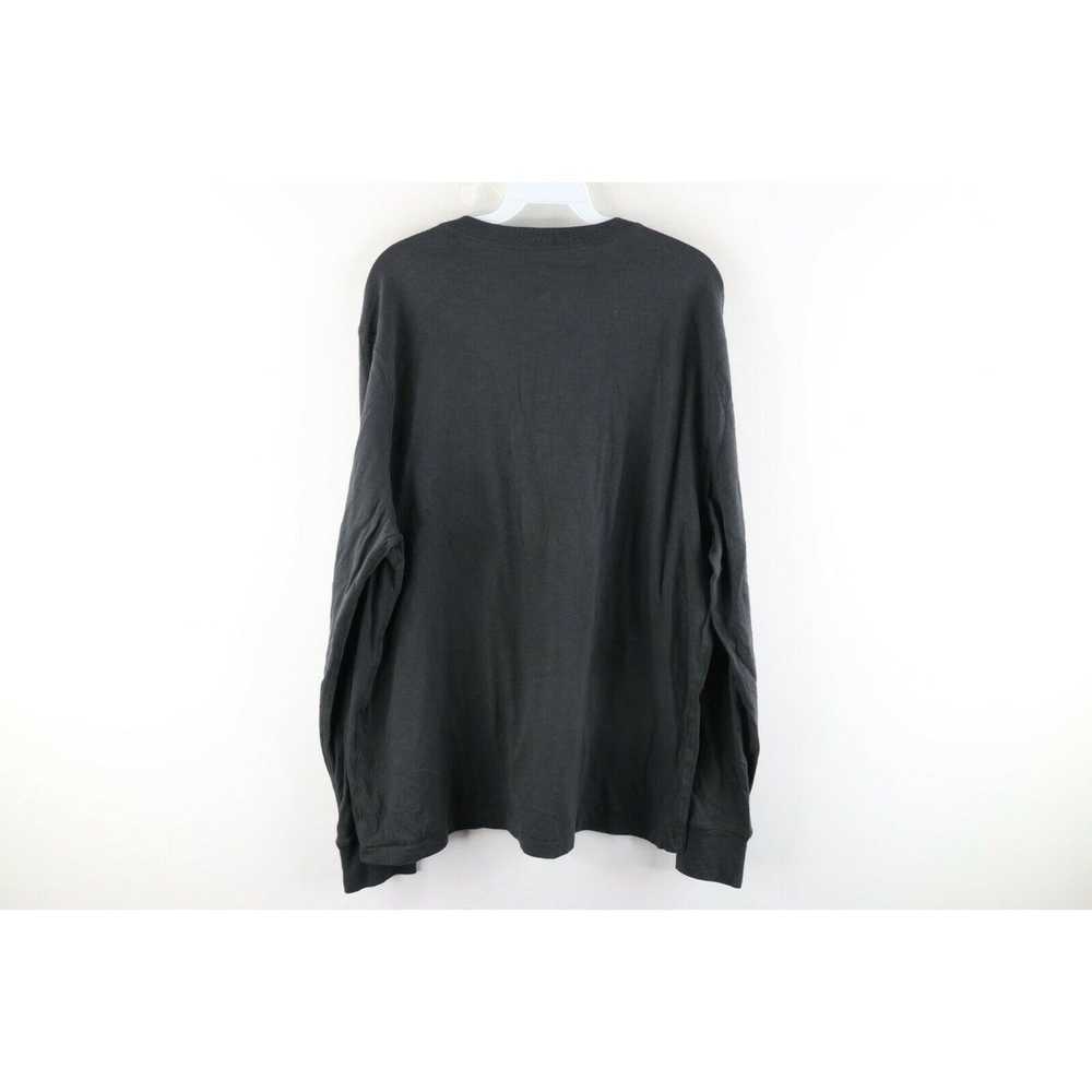 J.Crew J Crew Blank Long Sleeve Henley T-Shirt Ch… - image 5