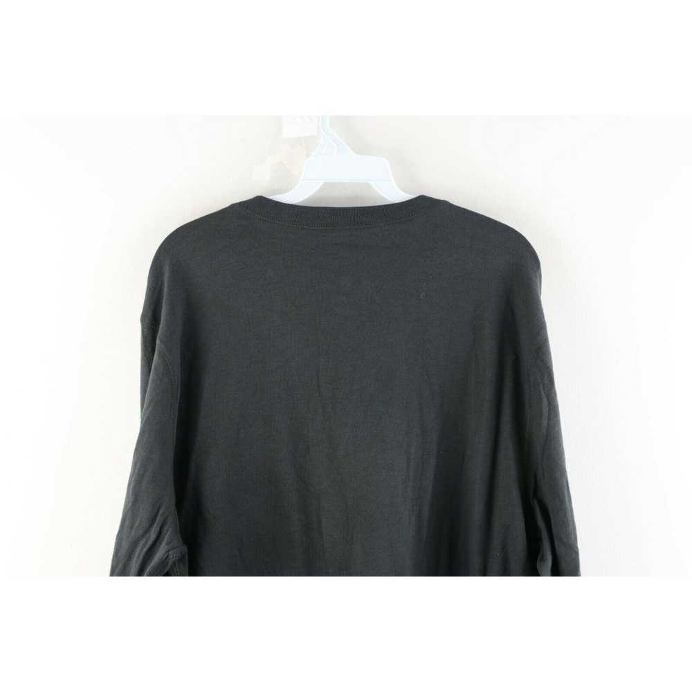 J.Crew J Crew Blank Long Sleeve Henley T-Shirt Ch… - image 6