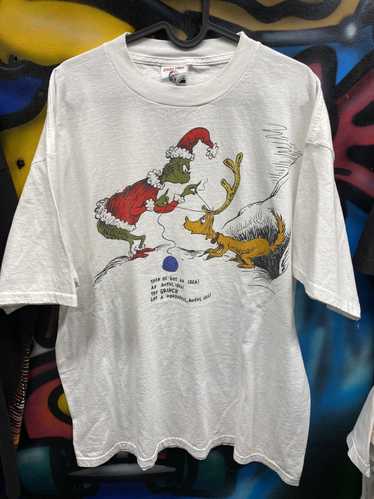 Vintage These vintage Dr. Seuss grinch T-shirt Ch… - image 1