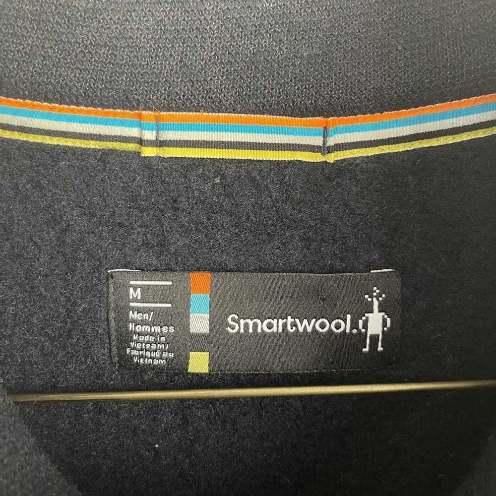Smart Wool Smartwool Front Zip Up Grey Wool Vest - image 4