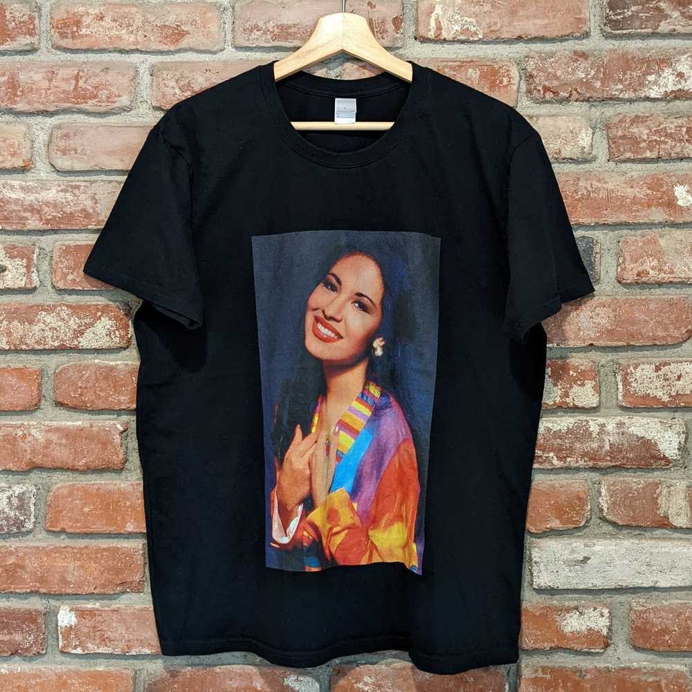 Band Tees Selena Quintanilla portrait t-shirt - image 1