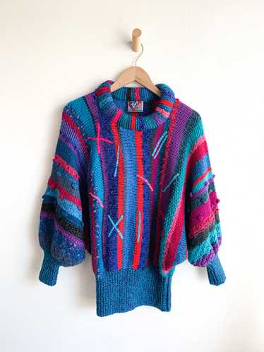 1980's Vibrant Sweater