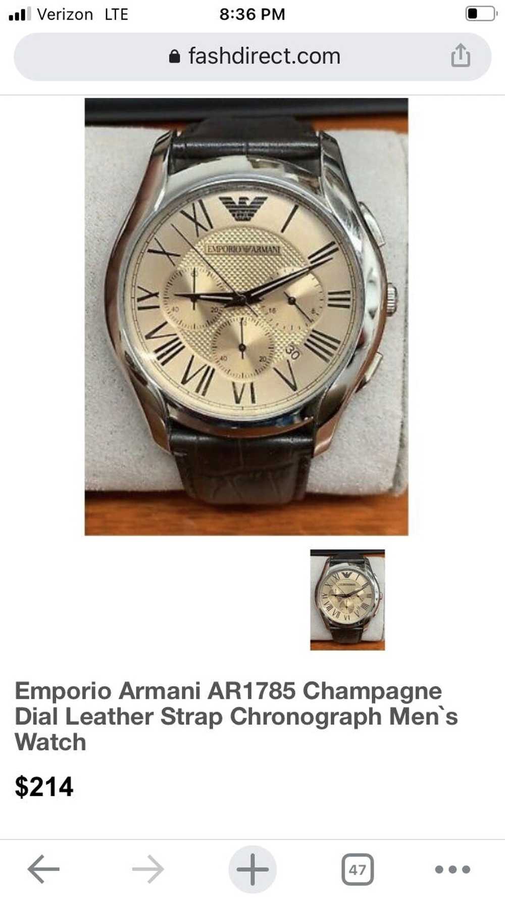 Emporio Armani Emporio Armani Chronograph AR1785 - image 9