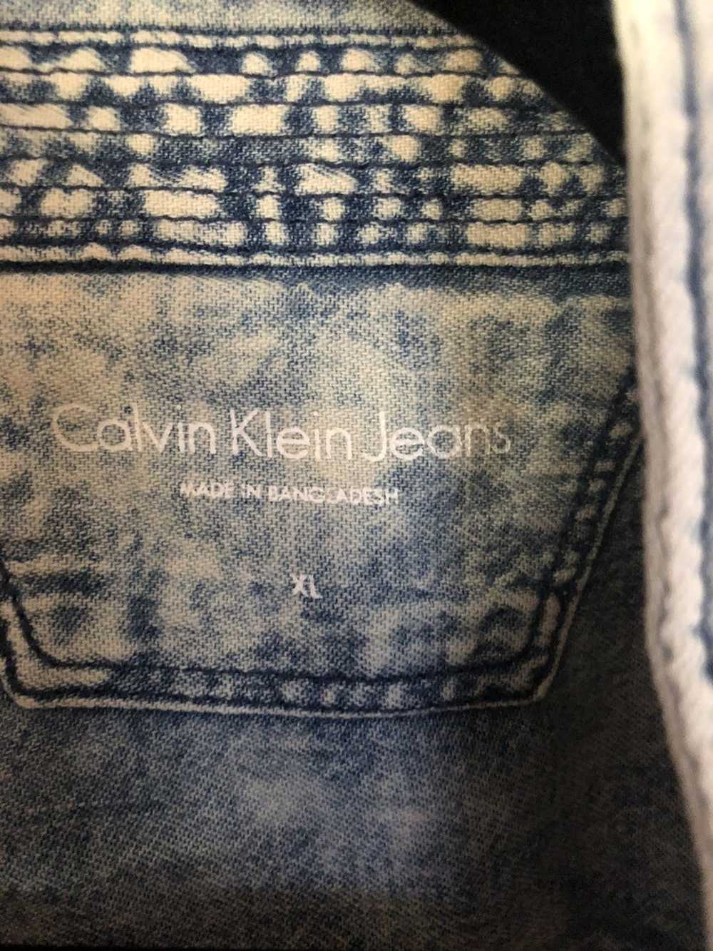 Calvin Klein Denim T-shirt Calvin Klein - image 2