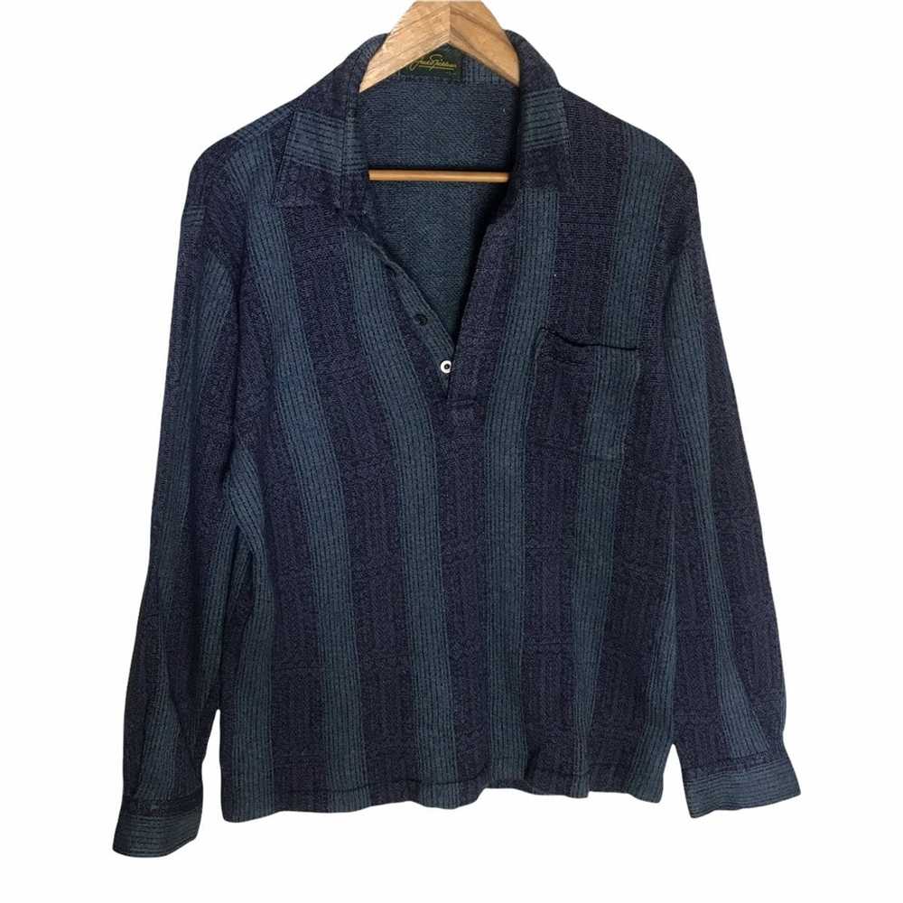 Golden Bear Vintage Jack nicklaus stripes half zi… - image 1