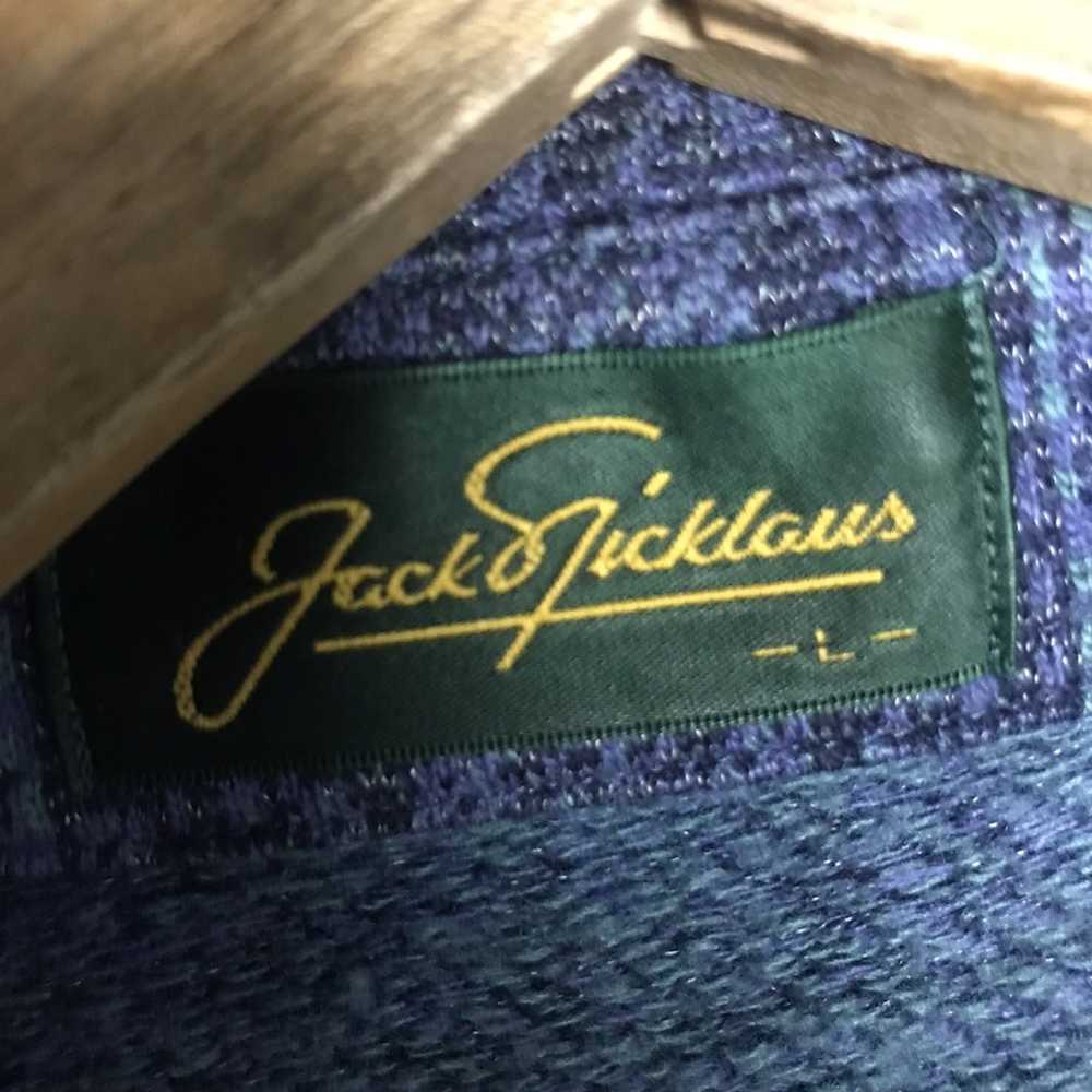 Golden Bear Vintage Jack nicklaus stripes half zi… - image 4