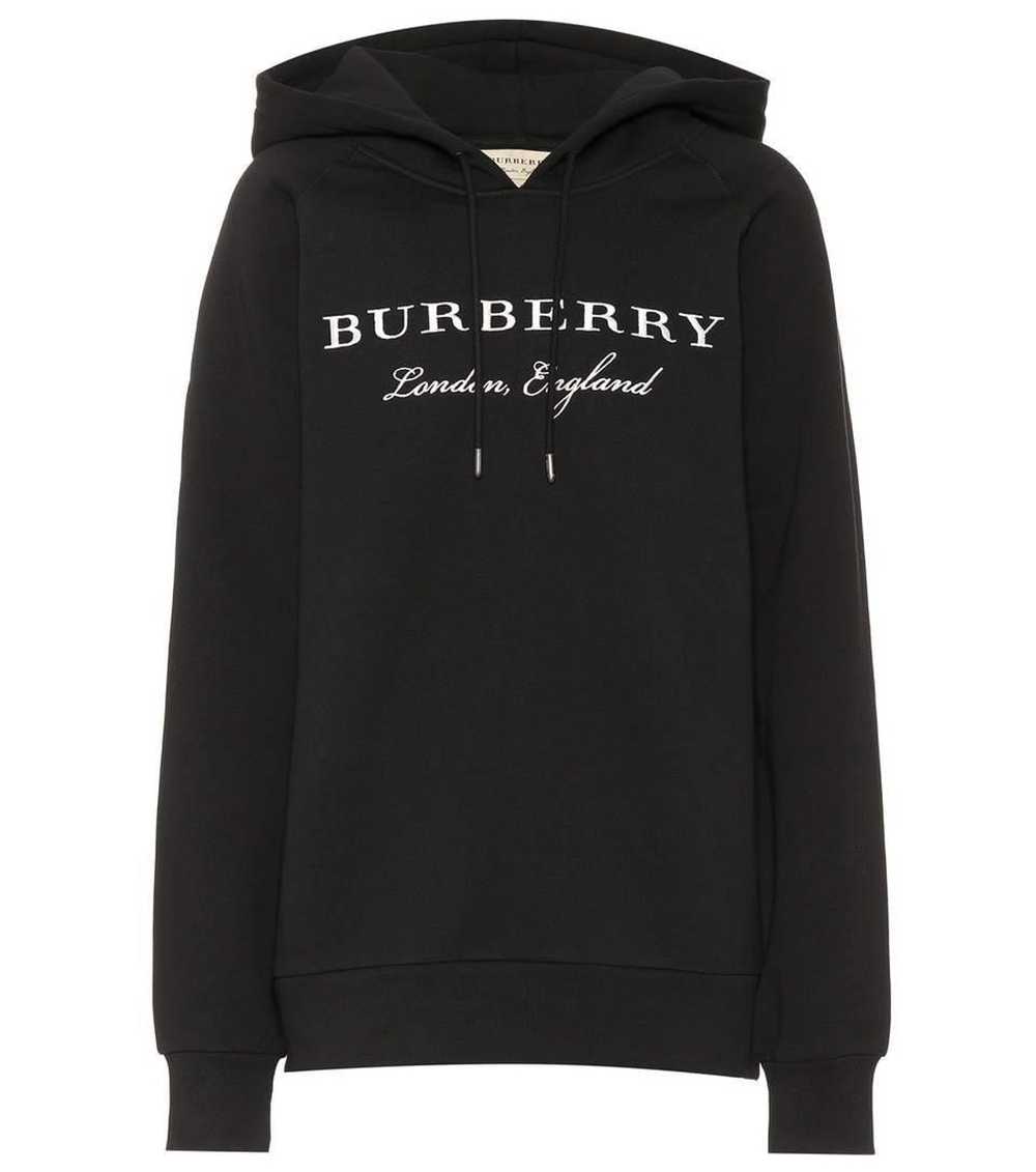 Burberry Burberry Krayford Embroidered Logo Hoodie - image 1