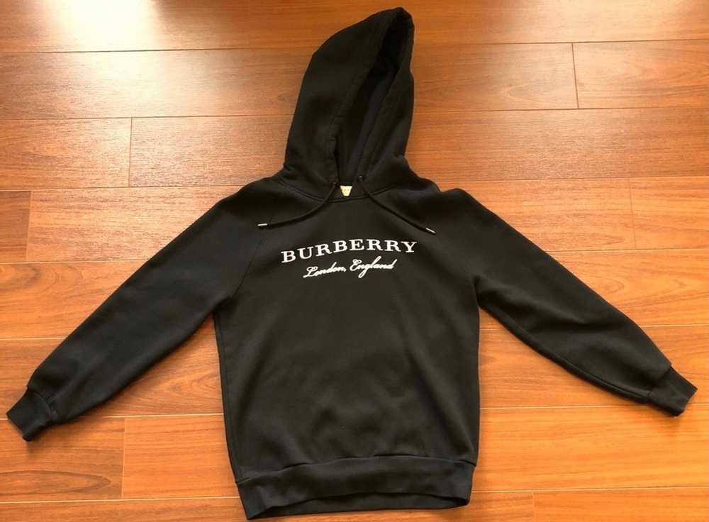 Burberry Burberry Krayford Embroidered Logo Hoodie - image 3