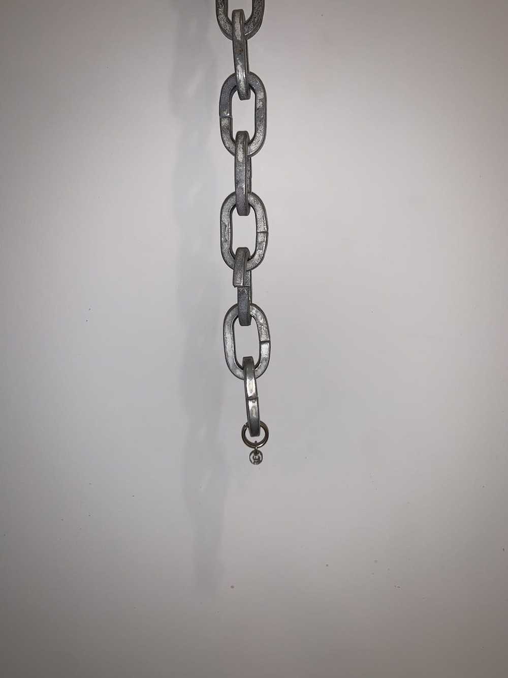 Undercover 06ss “T” Runway chain belt - Gem