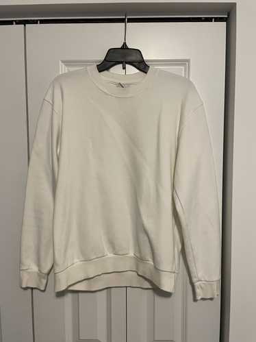 Zara White Zara Creawneck