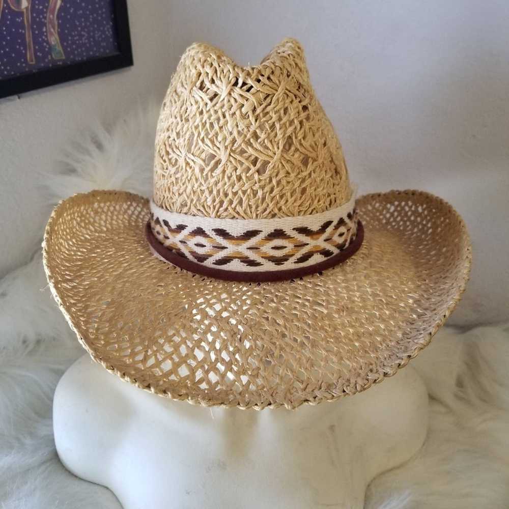 Vintage Vintage Resistol Stagecoach Open Weave St… - image 2