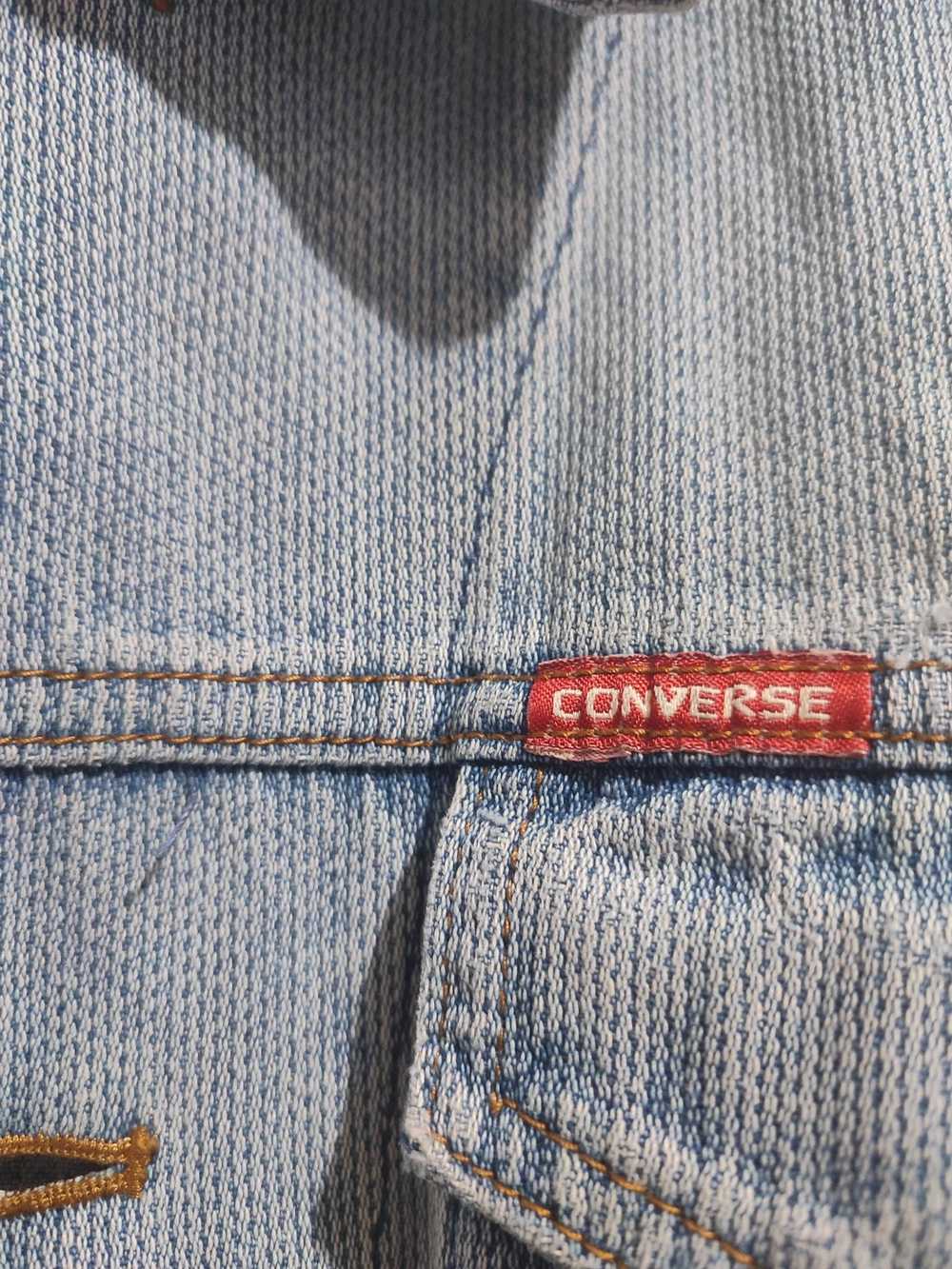 Vintage converse 2024 denim jacket