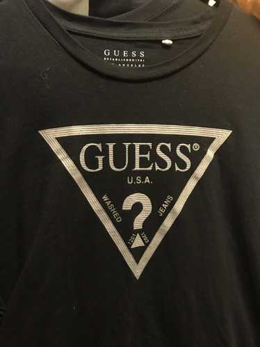 Guess Two Guess Triangle Tees