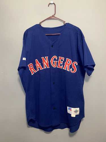Russell Athletic Vintage Texas Rangers Baseball J… - image 1