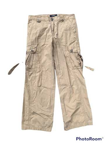 Unionbay Cargo Shorts Mens 34 Fit 36 Beige 100% Cotton Fishing Work Utility  EDC