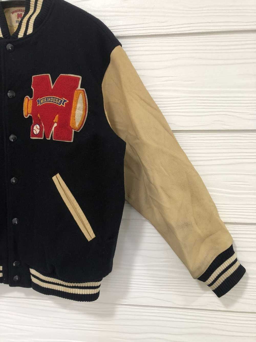 Mickey Mouse × Varsity Jacket × Vintage Vintage M… - image 3