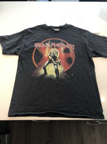 Hanes × Iron Maiden × Vintage 90's "IRON MAIDEN - 