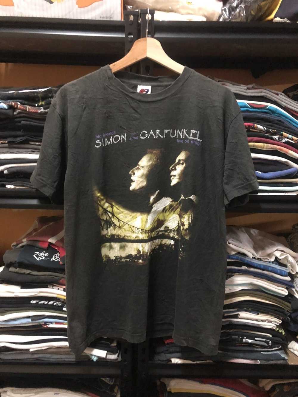 Band Tees × Vintage Vintage Simon and Garfunkel O… - image 1