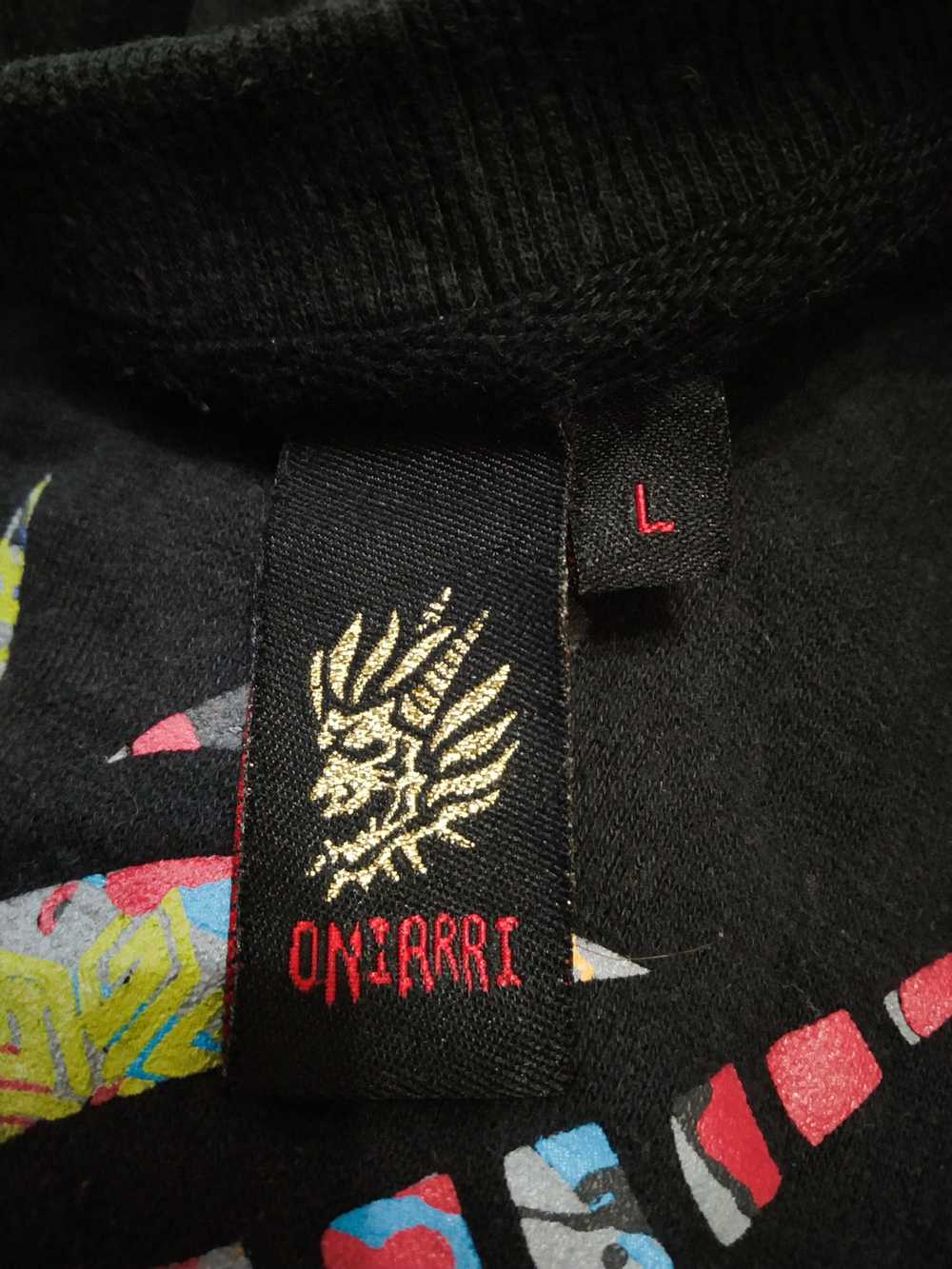 Japanese Brand Oniarai skuls sweatshirt - image 2