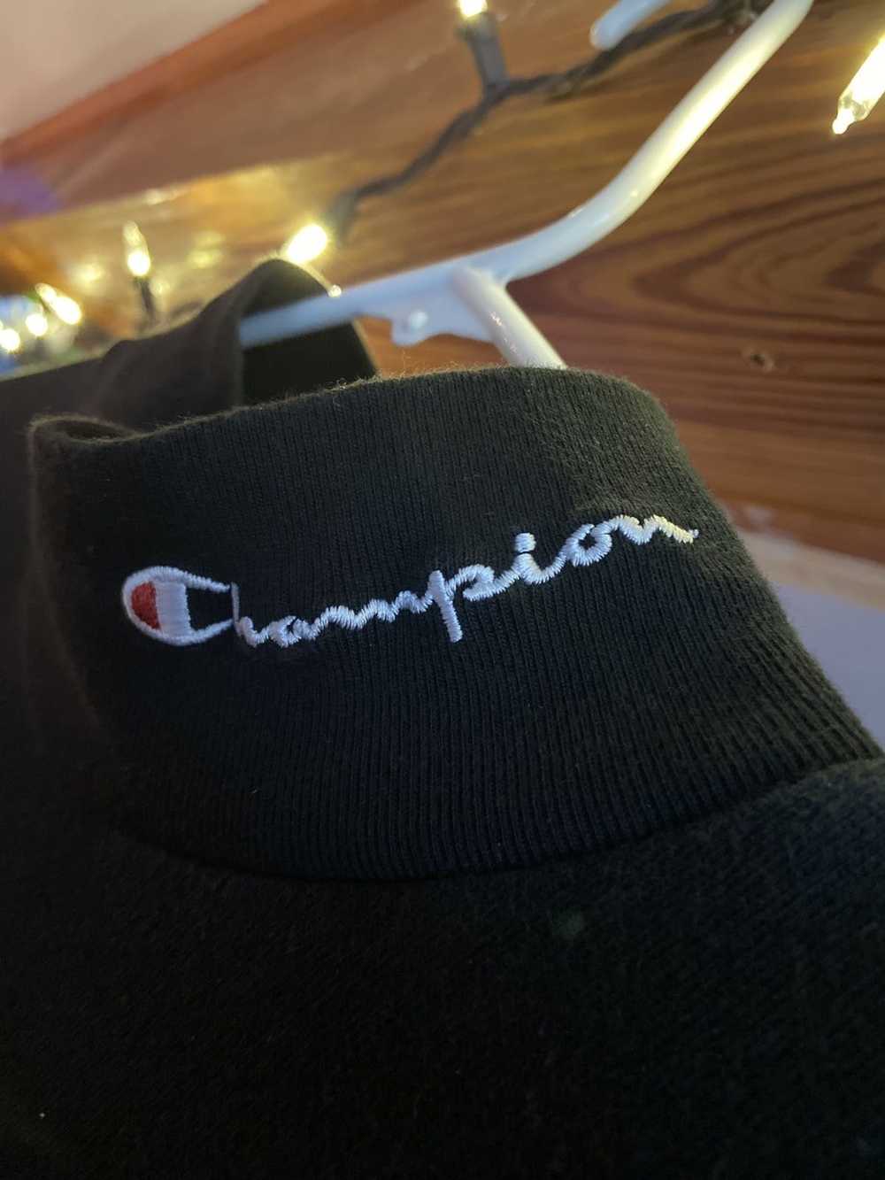 Champion Vintage Champion USA Turtle Neck Long Sl… - image 3