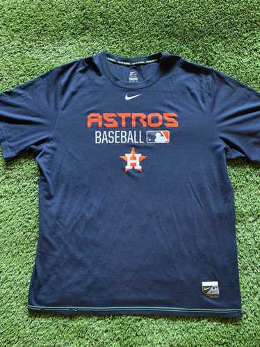 MLB × Nike × Streetwear Astros baseball Dri-fit te