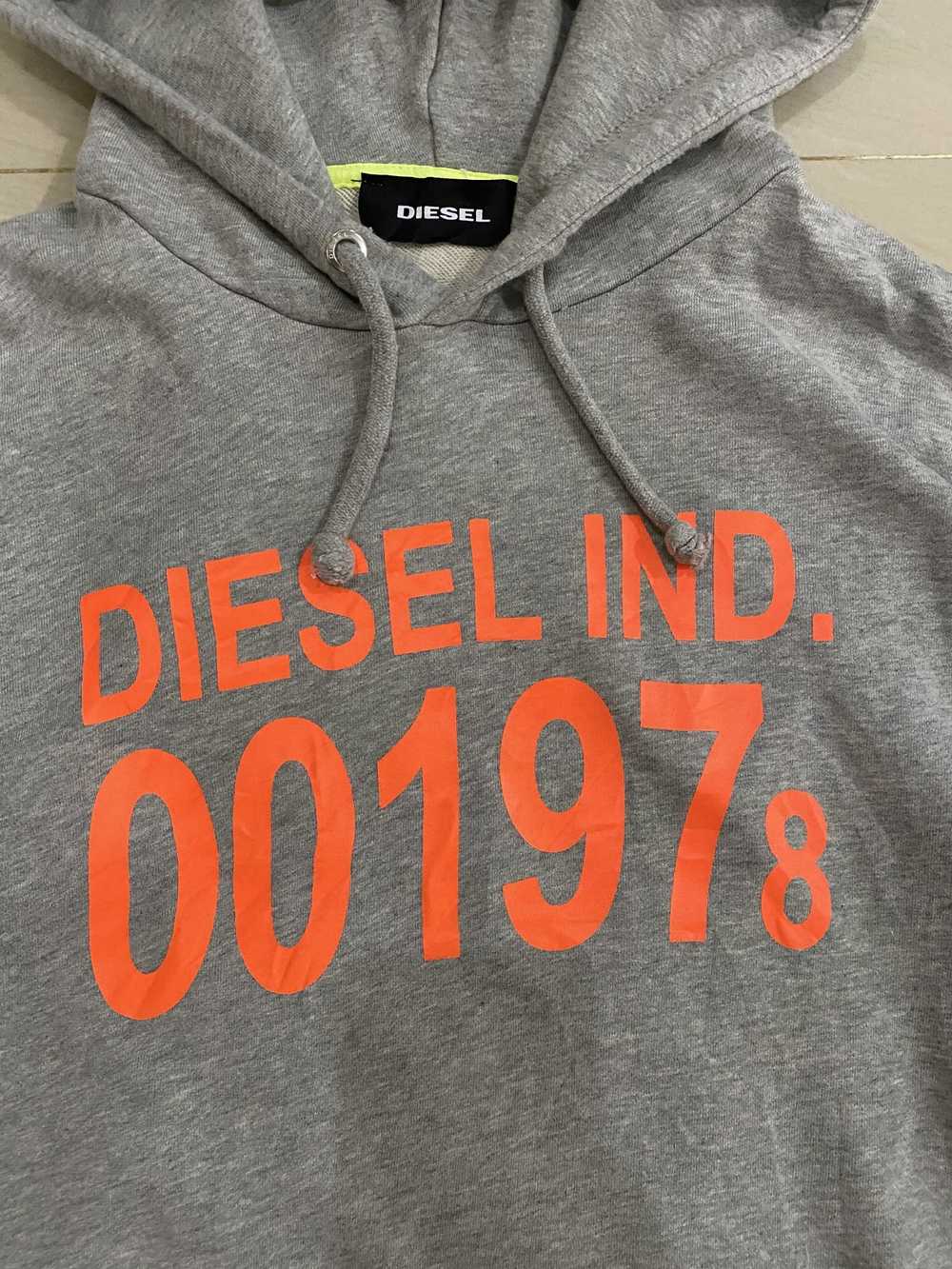 Diesel Diesel Ind 001978 Hoodie Big Logo Xl Size … - image 2