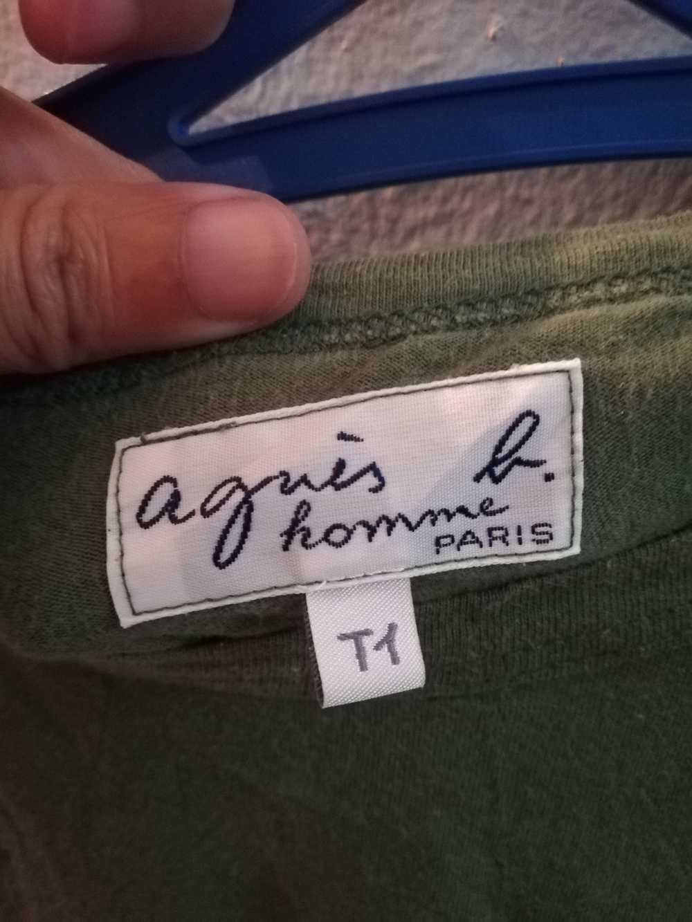 Agnes B. × Designer Agnes B Green Tshirt - image 4