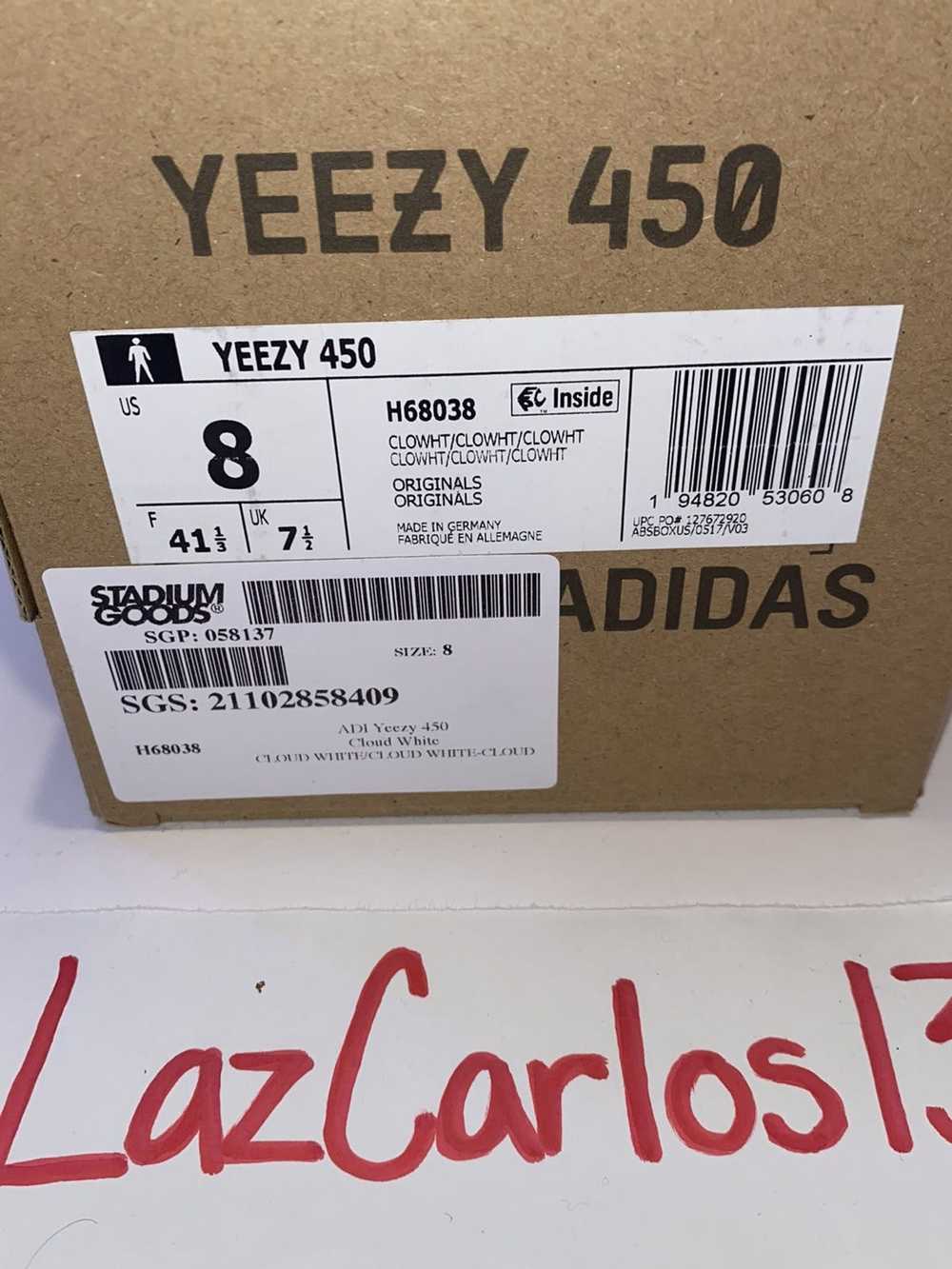 Adidas × Kanye West Yeezy 450 Cloud White - image 2