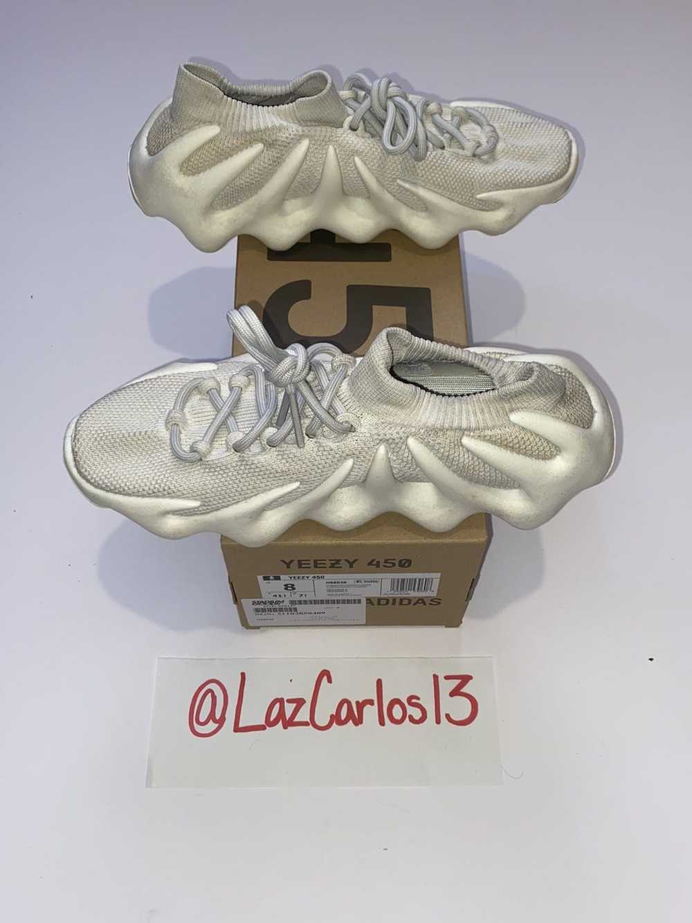 Adidas × Kanye West Yeezy 450 Cloud White - image 4