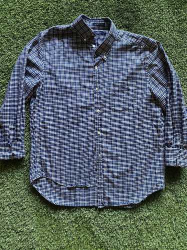 Vintage Blue Checkered flannel - image 1