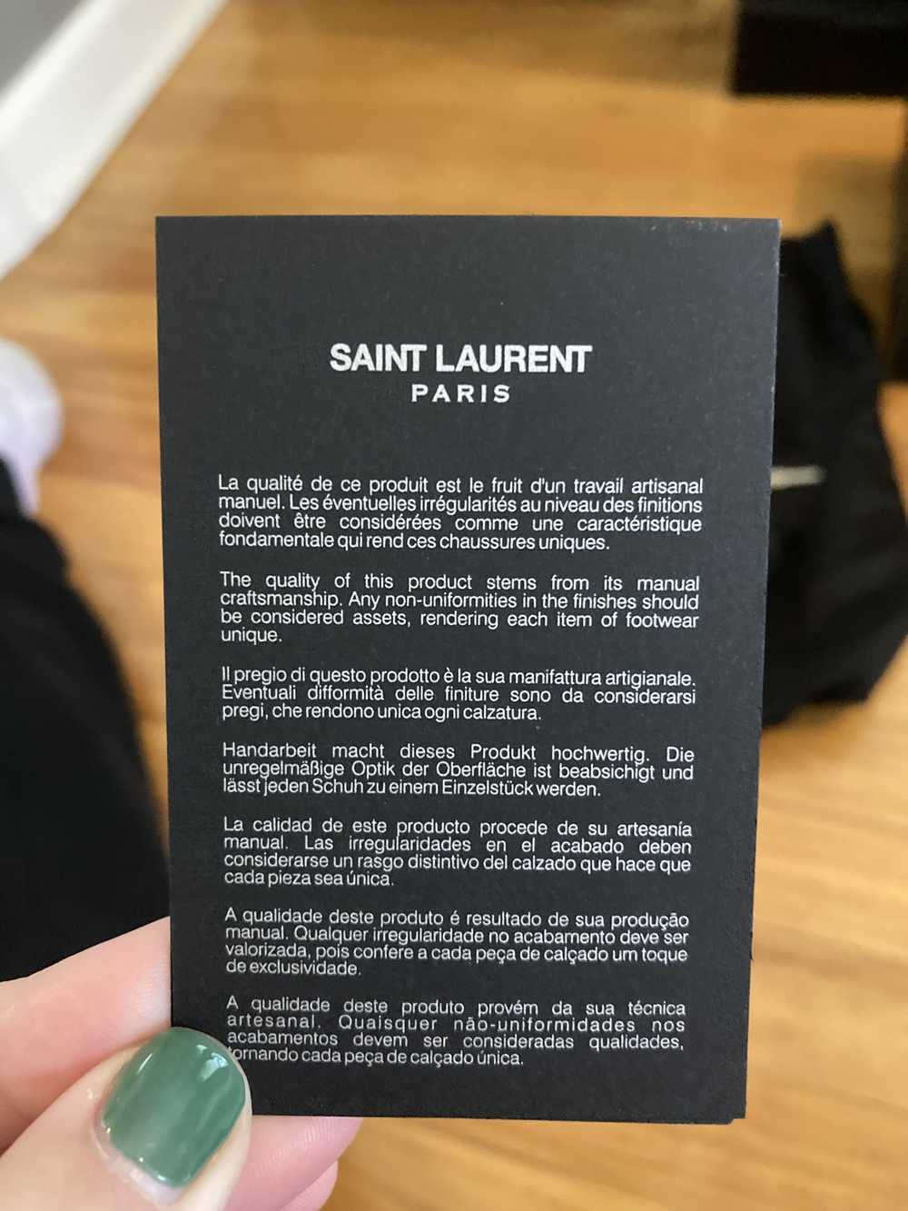 Yves Saint Laurent COURT CLASSIC SL/06 EMBROIDERE… - image 8