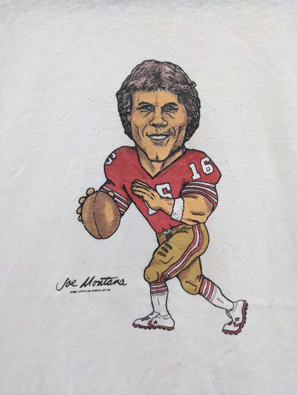 NFL San Francisco 49ers 1981 Joe Montana Vintage … - image 1