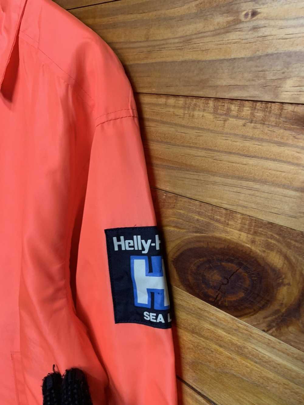 Helly Hansen Vintage Helly Hansen Orange Neon Nyl… - image 4