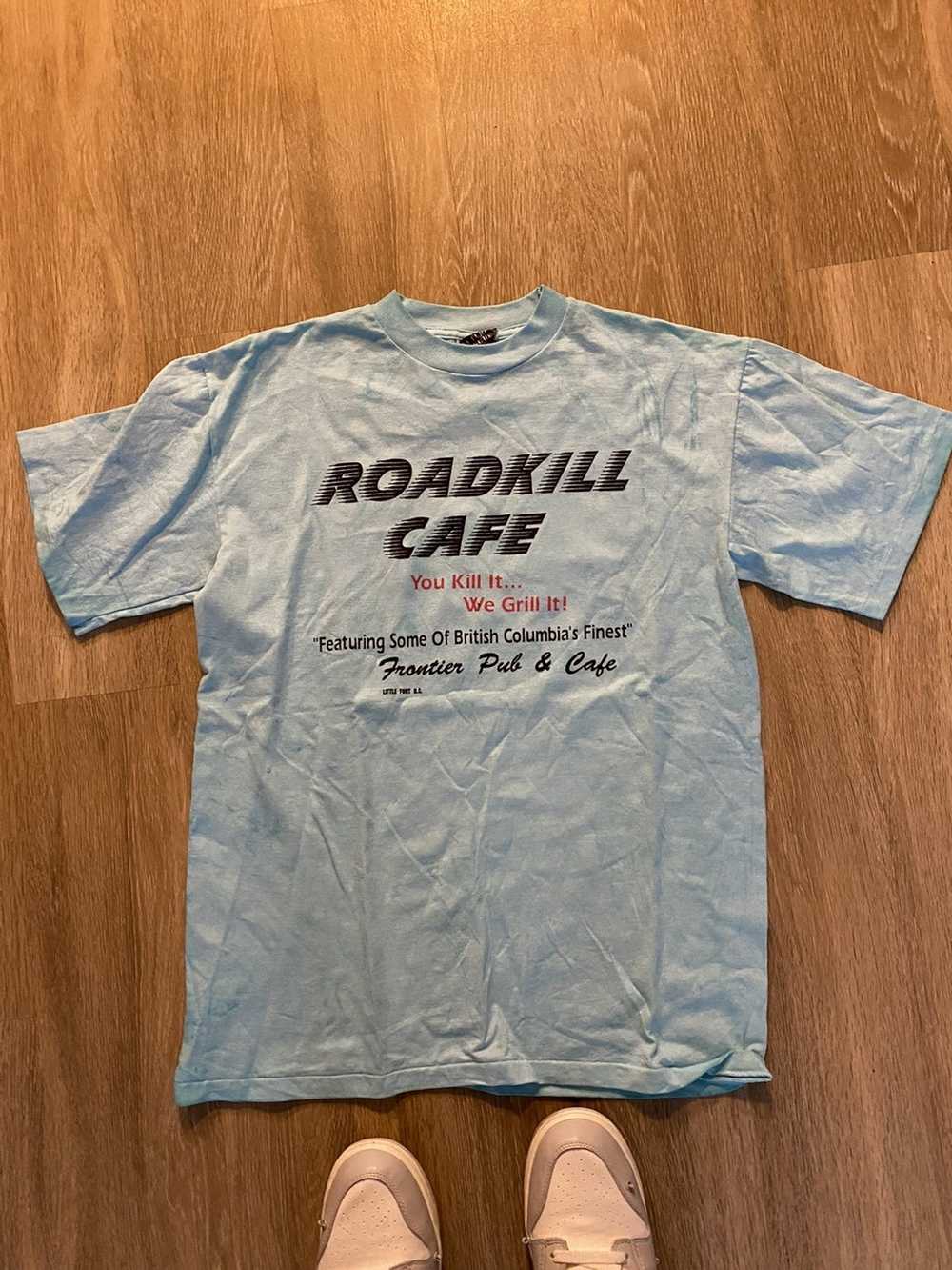 Vintage Roadkill Cafe Single Stitch T-shirt - image 1