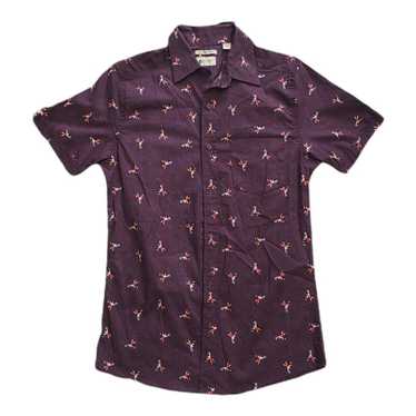 Haggar Haggar Weightlifter Print Button Down Shirt