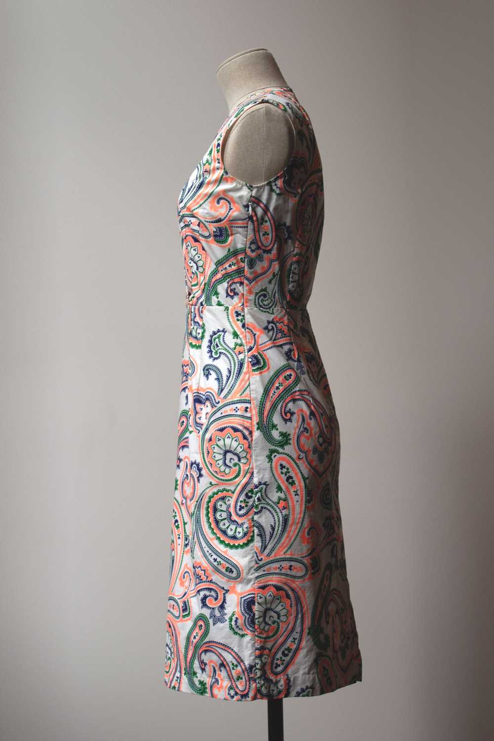 Jil Sander by Raf Simons paisley cotton dress - image 3