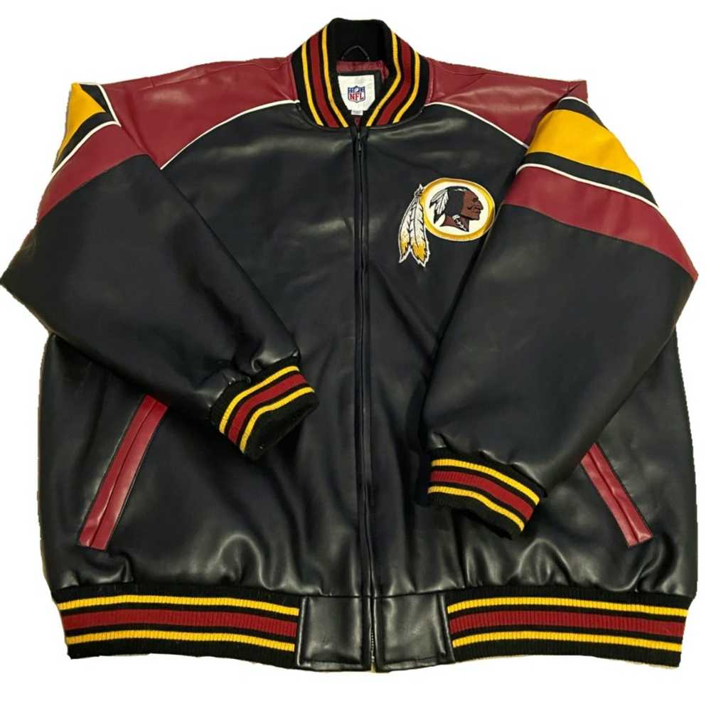 30% OFF Hot Sale Washington Redskins Leather Jacket For Men