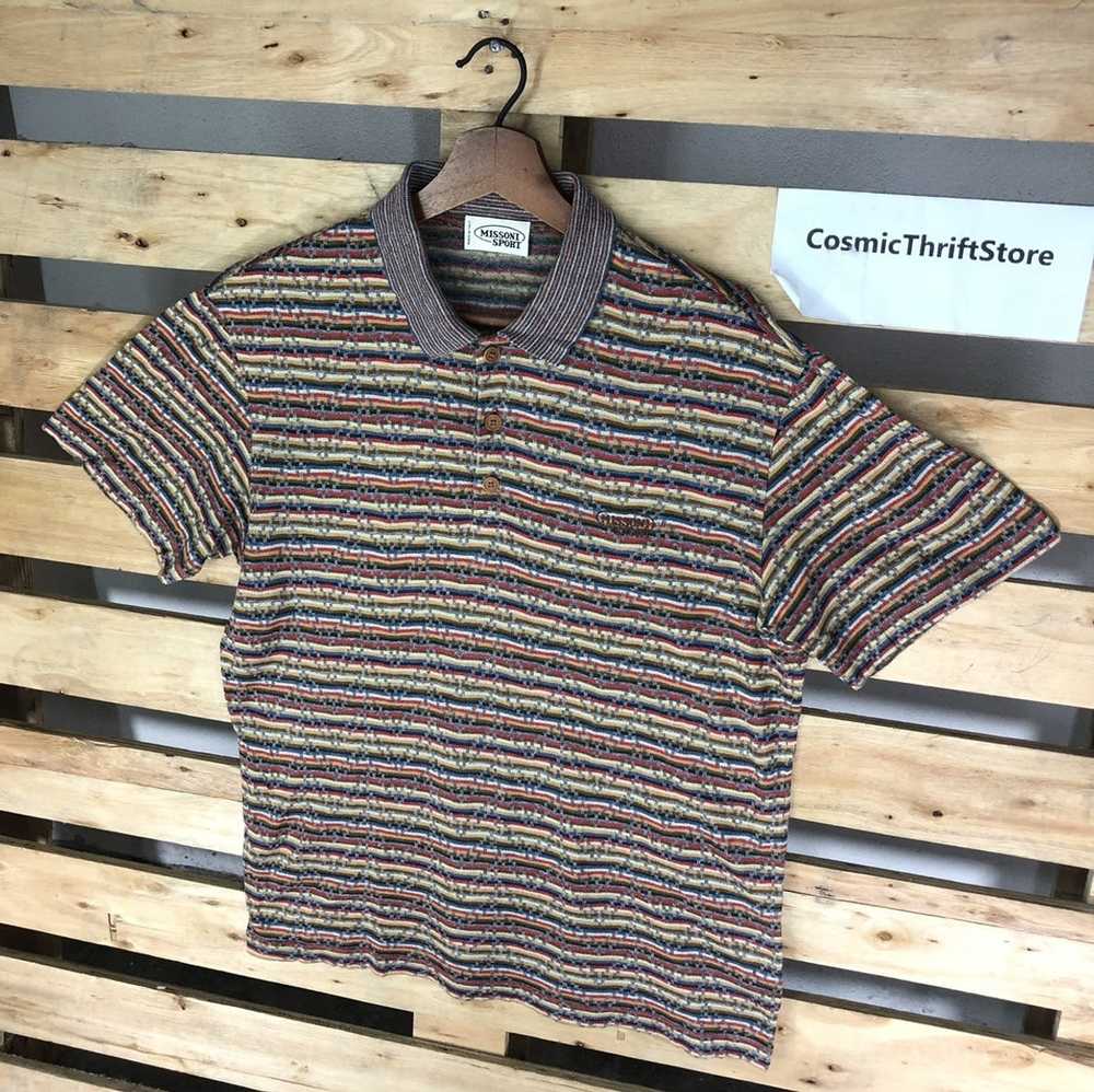 Missoni Vintage Missoni Sport Small Logo Shirt Ha… - image 3