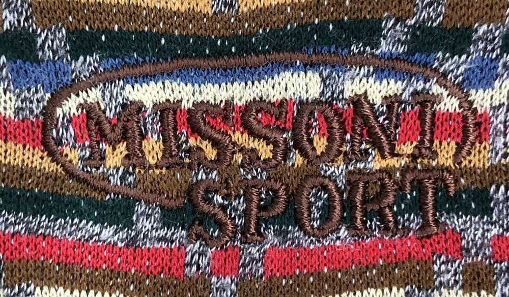 Missoni Vintage Missoni Sport Small Logo Shirt Ha… - image 5